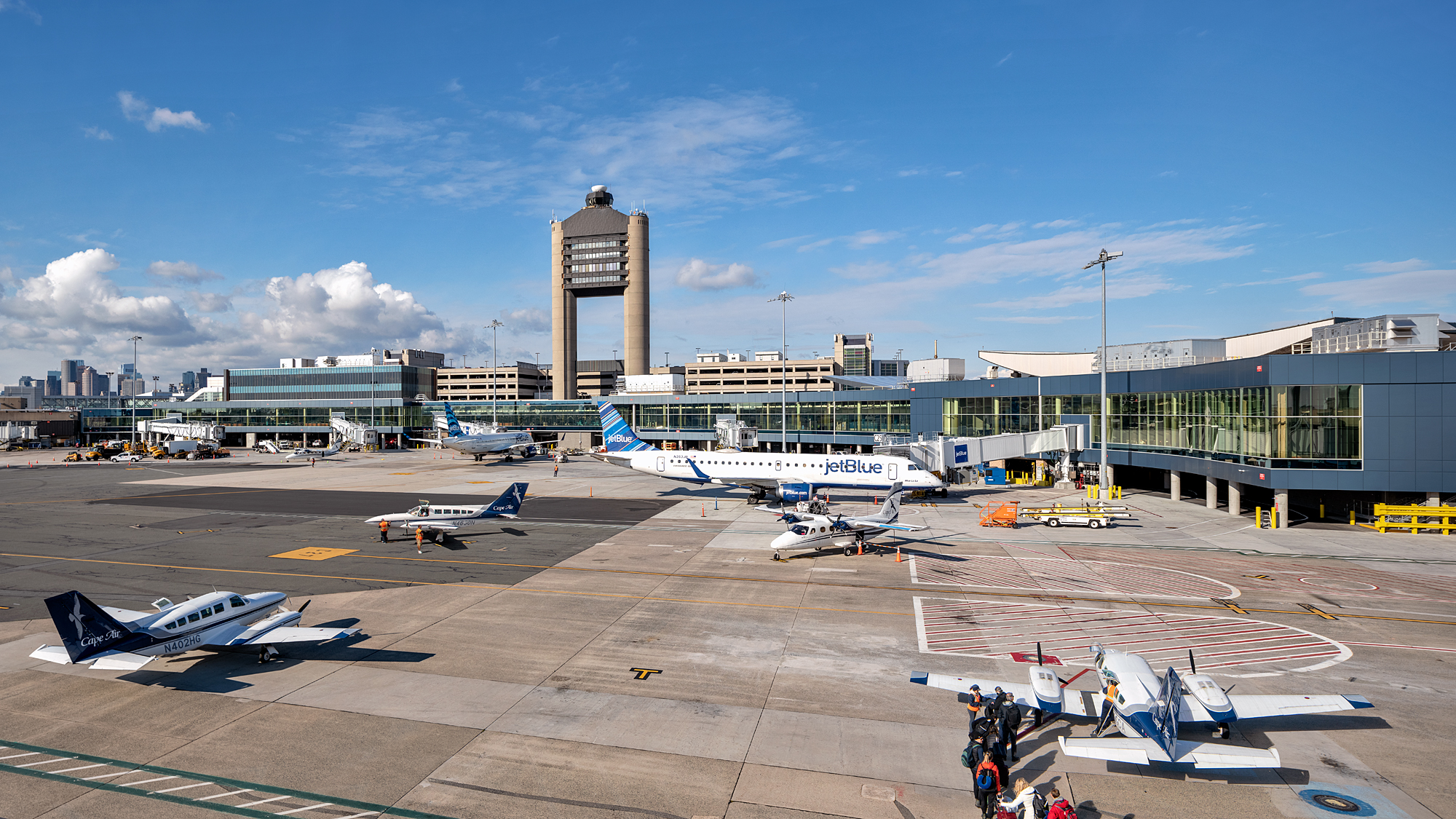 Terminal B to C Connector at Logan International Airport • Fennick